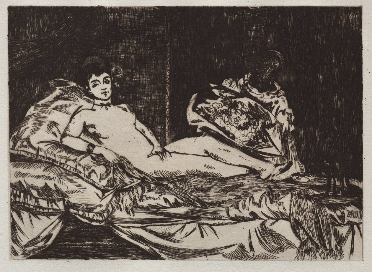 Olimpia autorstwa Édouard Manet
