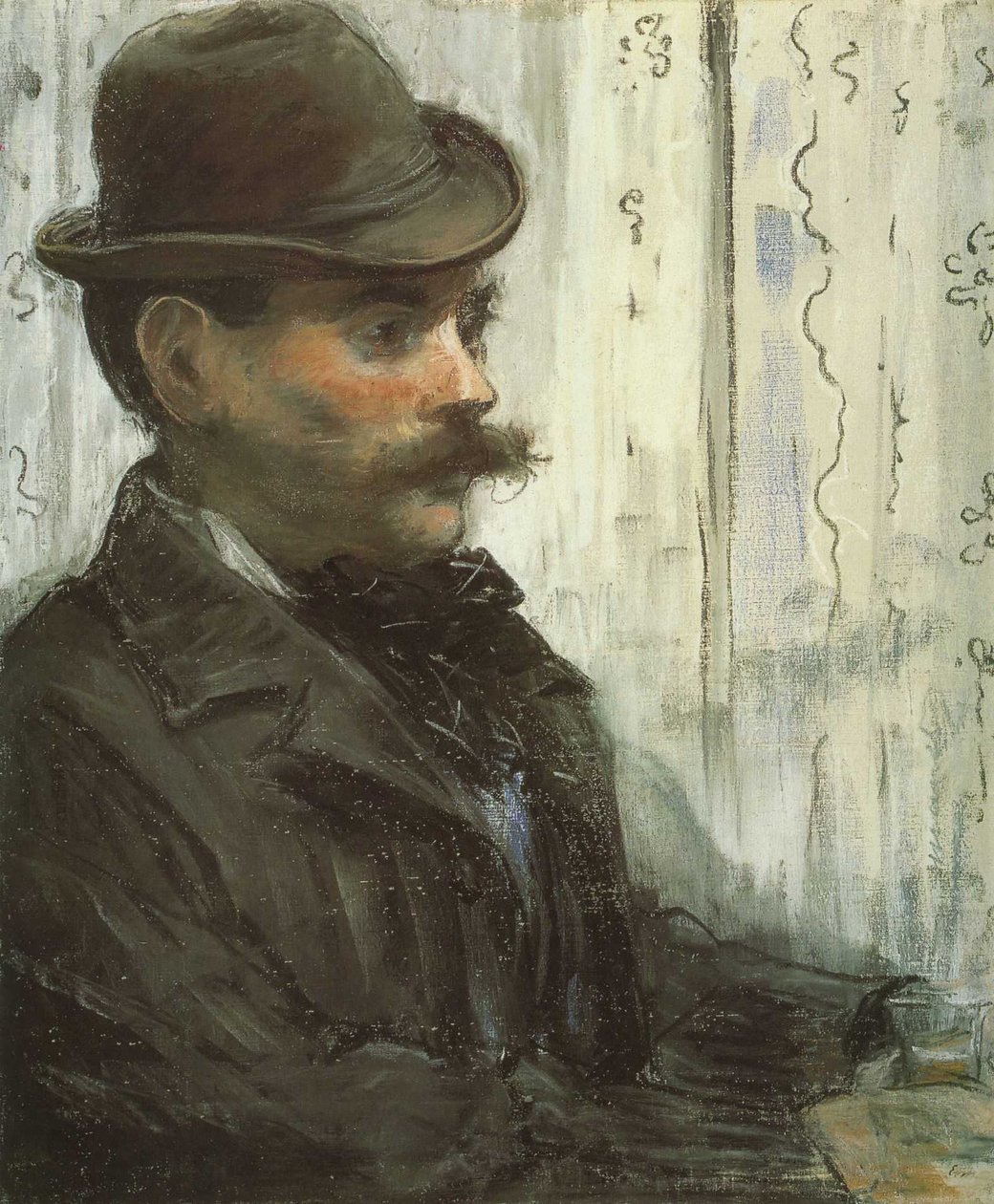 Portret Alfonsa Maureau autorstwa Édouard Manet