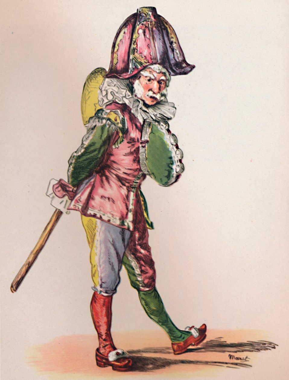 Poncz, 1874-1876, 1946 autorstwa Édouard Manet
