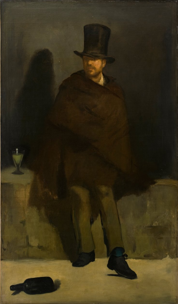 Pijak Absyntu autorstwa Édouard Manet