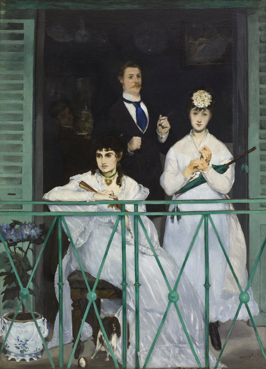Balkon autorstwa Édouard Manet