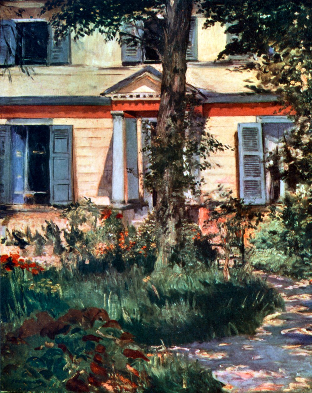 Dom przy Rueil, 1882 1926. autorstwa Édouard Manet