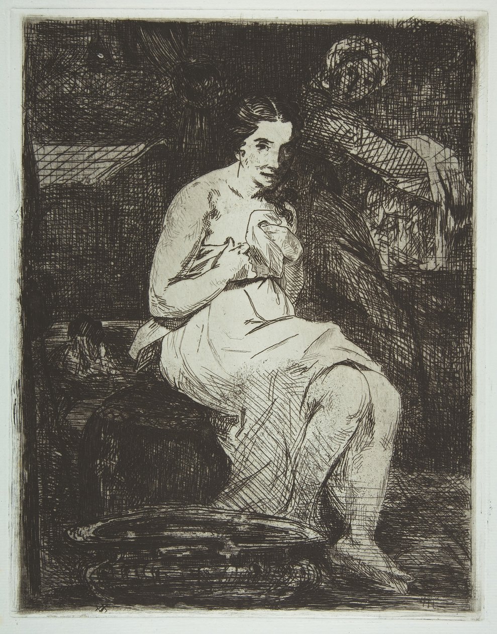 Toaleta, 1861-62. autorstwa Édouard Manet