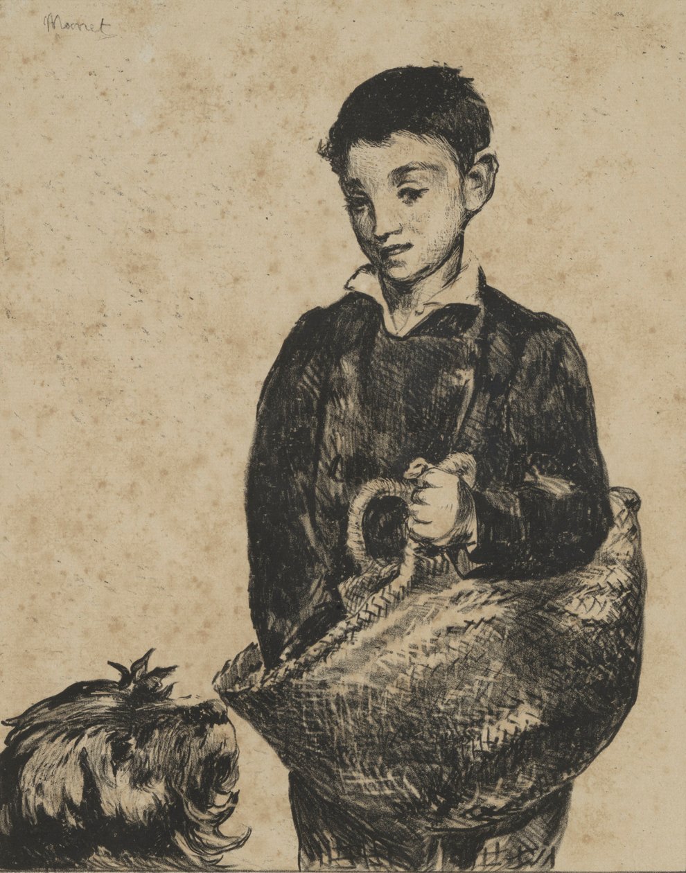 Urwis (Le gamin) autorstwa Édouard Manet