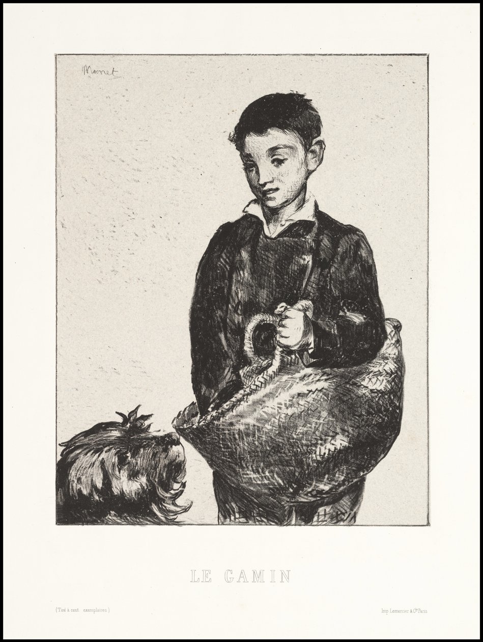 Urwis, 1862 autorstwa Édouard Manet