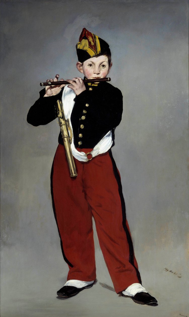 Piąty gracz autorstwa Édouard Manet