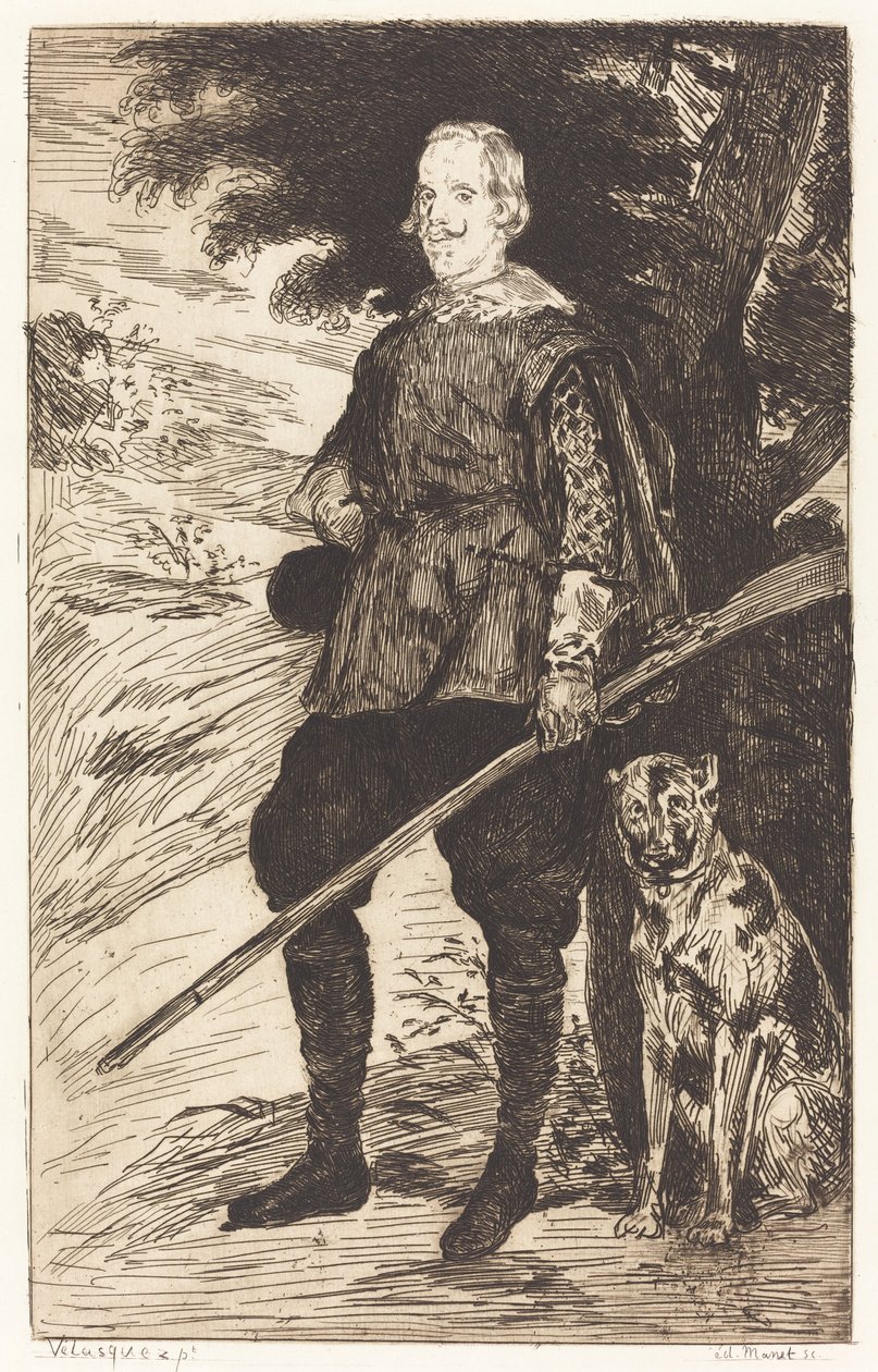 Filip Ive (Filip Ive) autorstwa Edouard Manet after Diego Velázquez