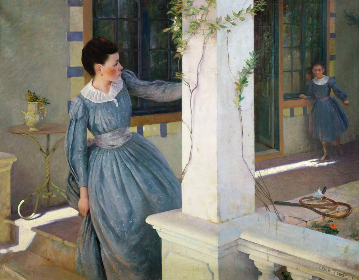 W chowanego, 1890. autorstwa Édouard Rosset Granger