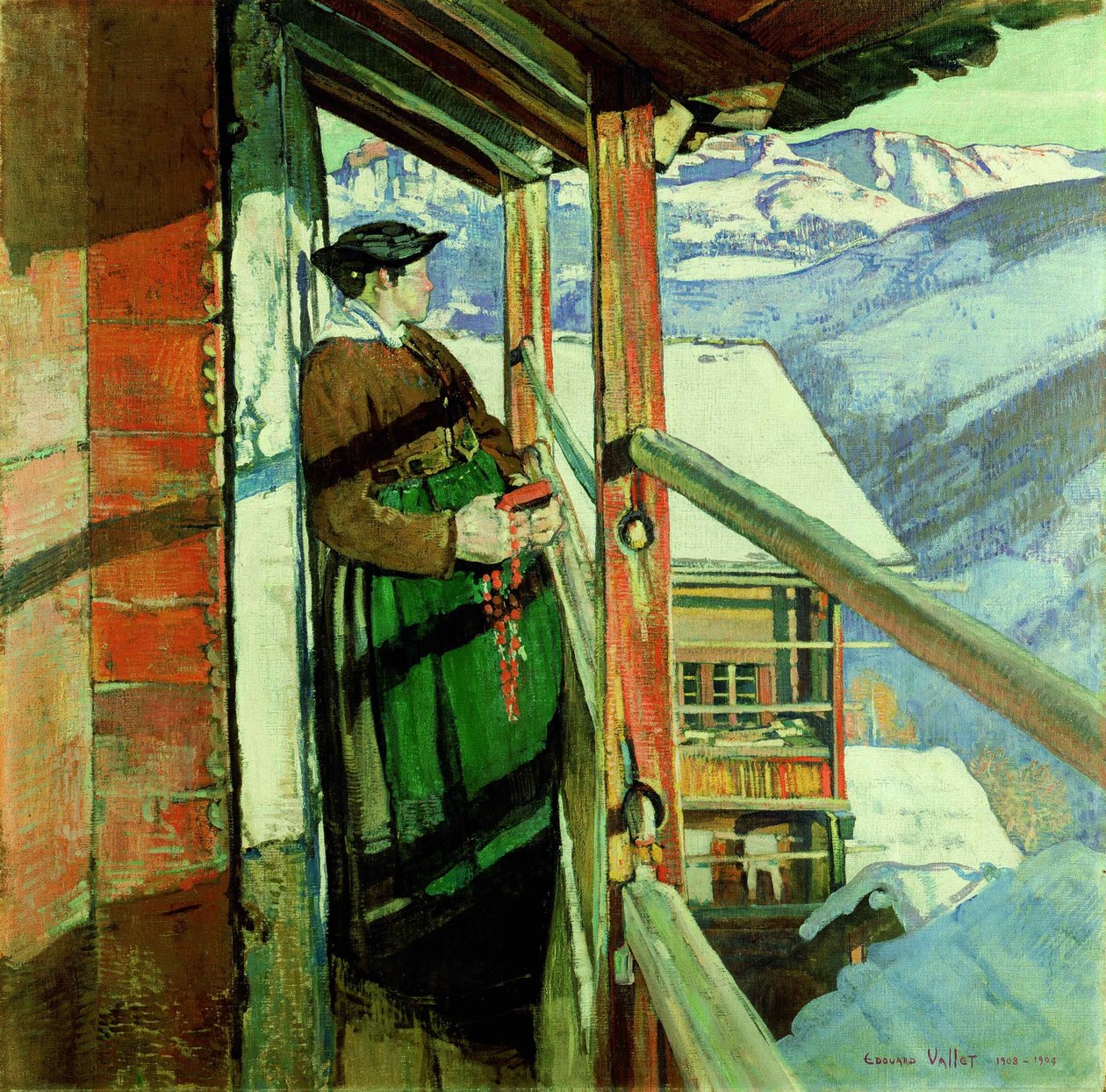 Niedzielny poranek 1908-1909. autorstwa Edouard Vallet