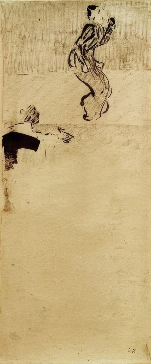 W Teatrze autorstwa Edouard Vuillard