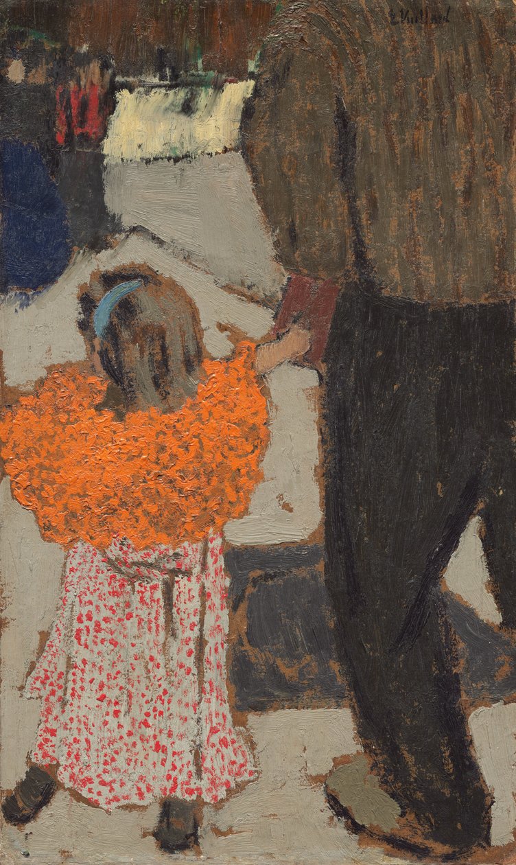 Dziecko w czerwonym szaliku, ok. 1930 r. 1891. autorstwa Edouard Vuillard