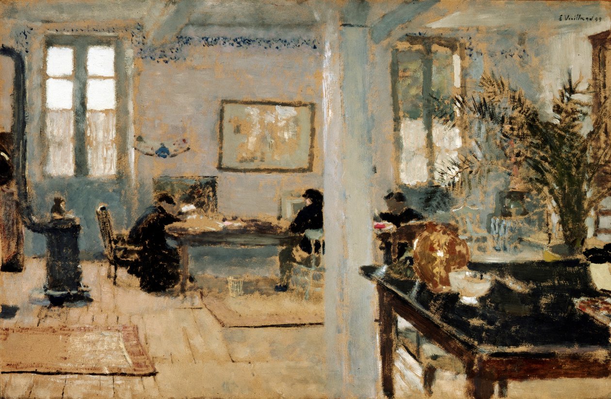 W pokoju, 1899. autorstwa Edouard Vuillard