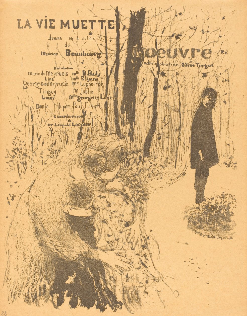 Nieme życie, 1894. autorstwa Edouard Vuillard