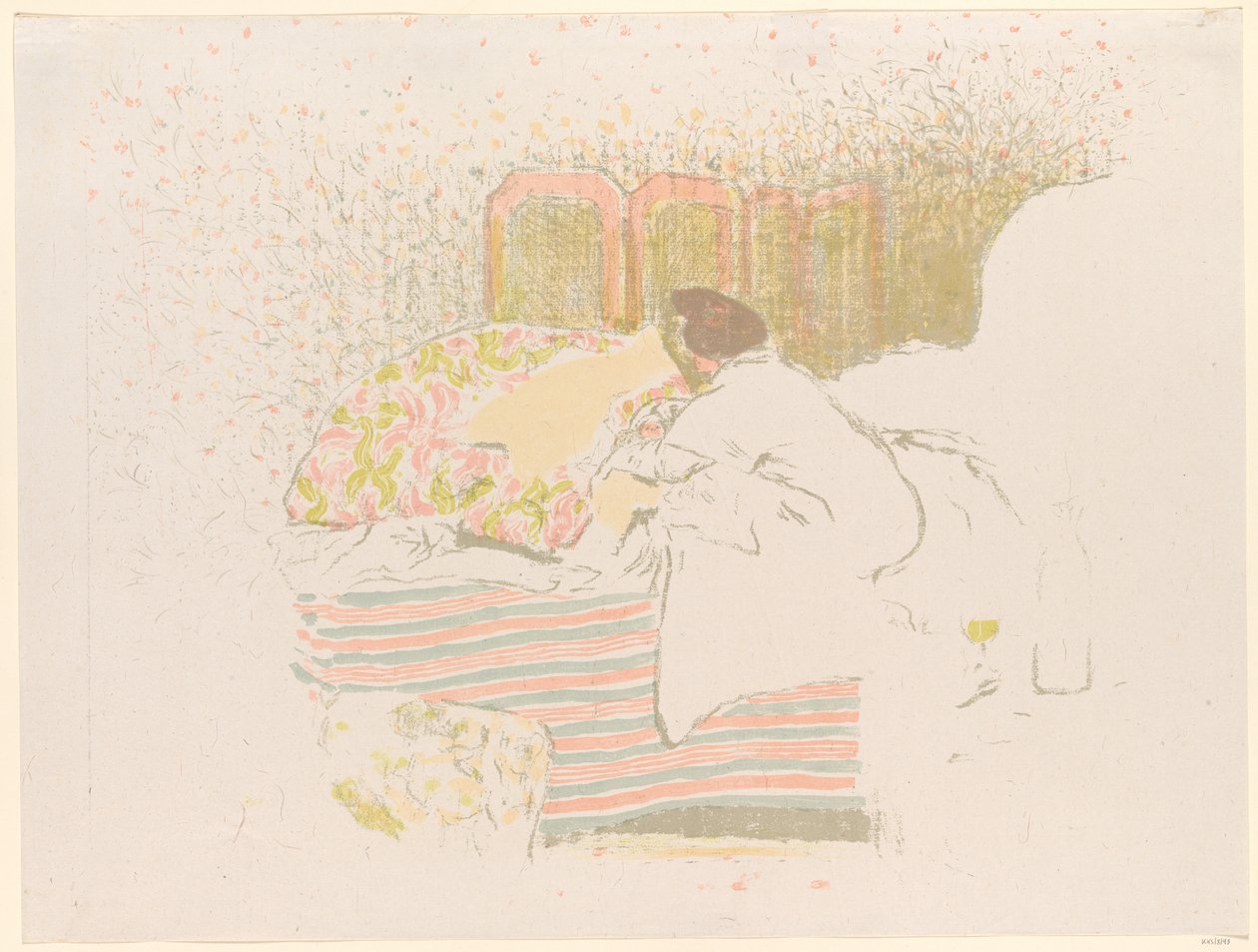 Narodziny Annette autorstwa Edouard Vuillard