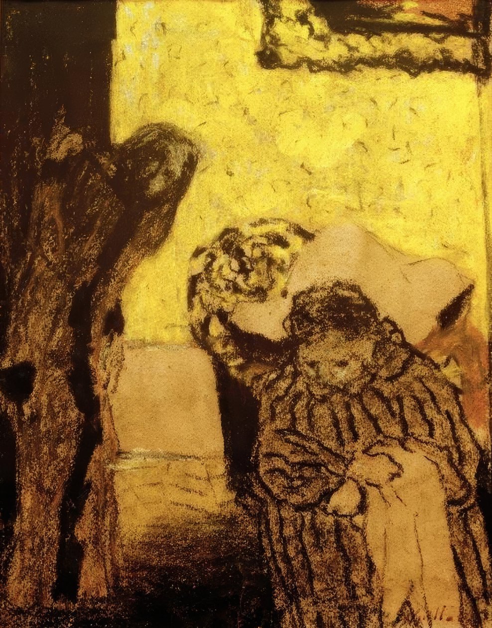 Drzemka lub rekonwalescencja autorstwa Edouard Vuillard