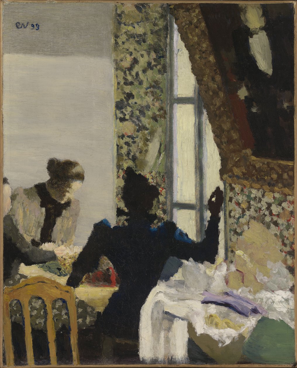 Igła (nić), 1893 autorstwa Edouard Vuillard