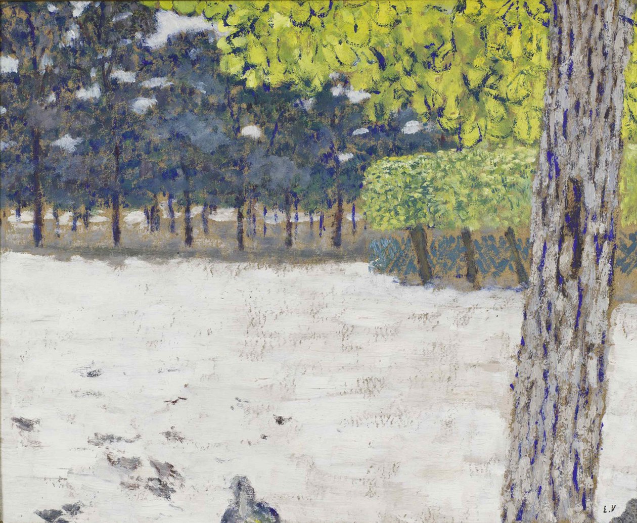 Ogród Tuileries, ok. 1894 r. autorstwa Edouard Vuillard