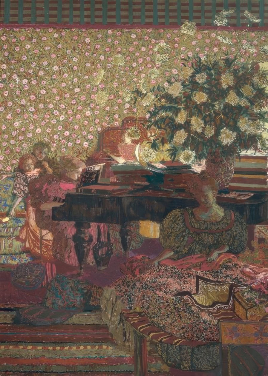 Fortepian (muzyka) autorstwa Edouard Vuillard