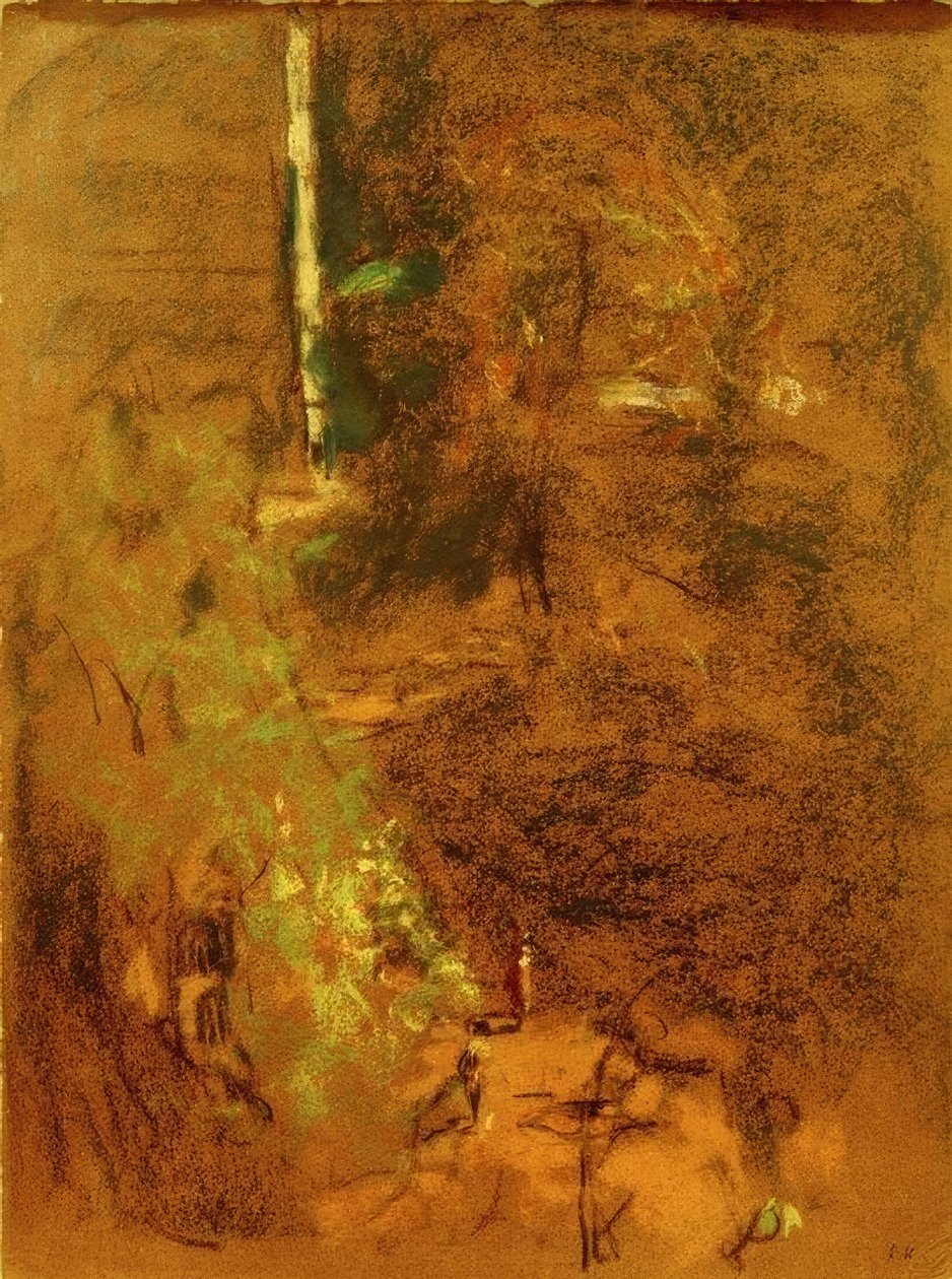 Plac Vintimille w porannej mgle autorstwa Edouard Vuillard