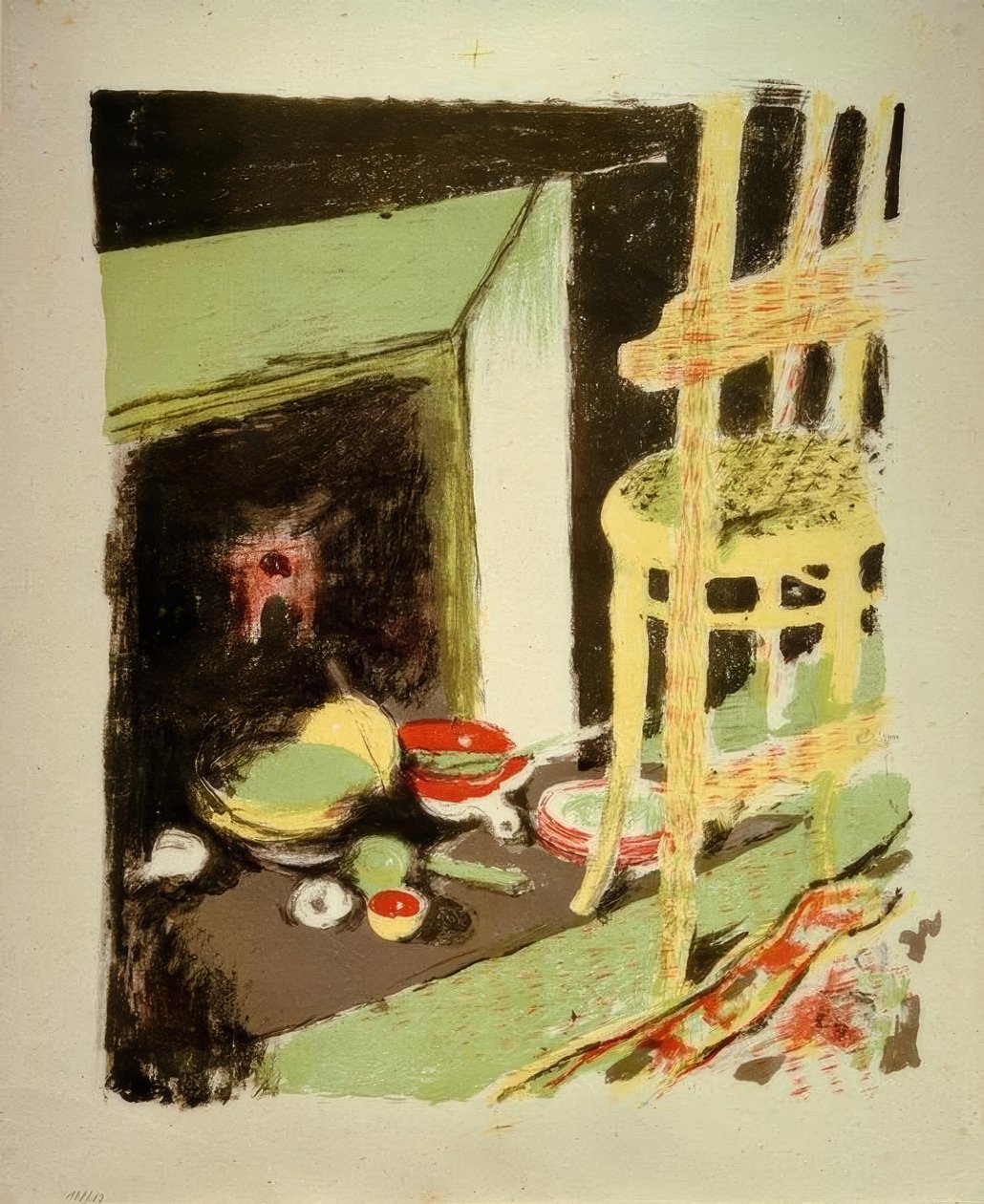 Serce autorstwa Edouard Vuillard