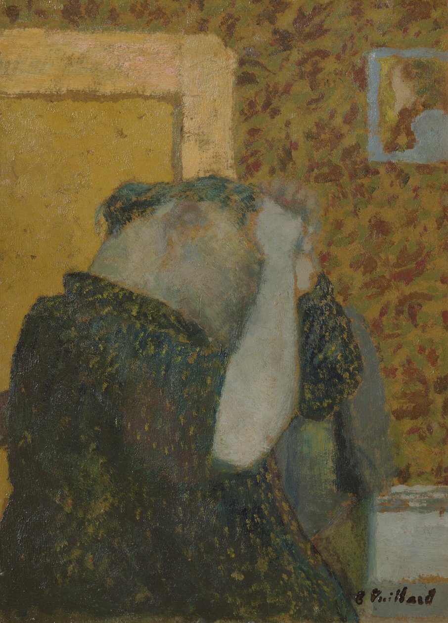 Madame Vuillard, ok. 1892 r. autorstwa Edouard Vuillard