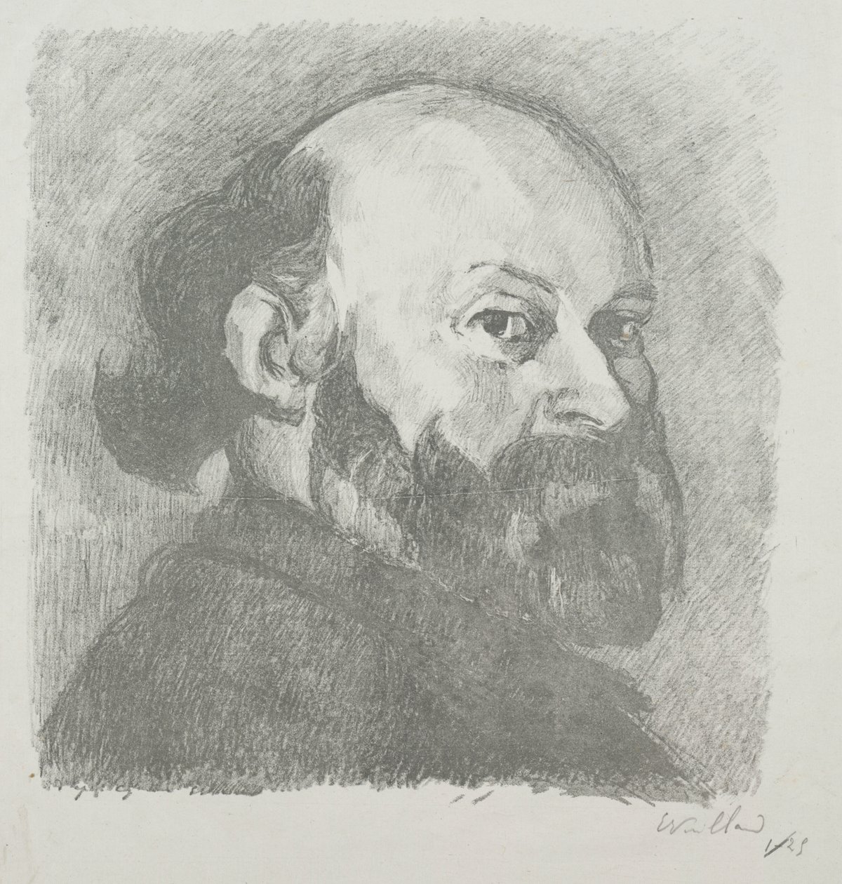 Paul Cézanne autorstwa Edouard Vuillard