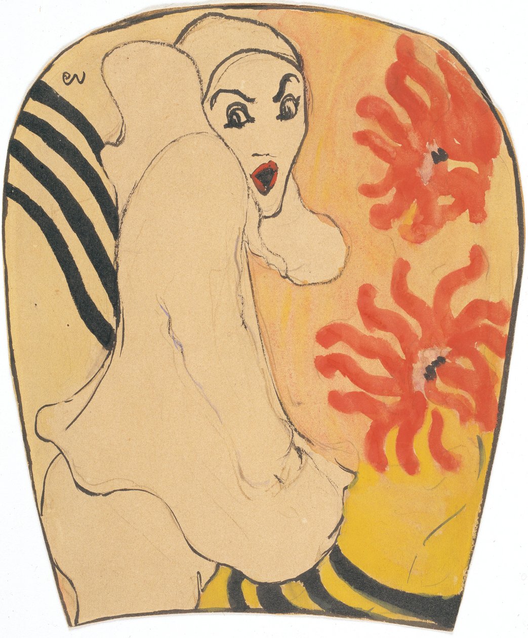 Pierrot autorstwa Edouard Vuillard