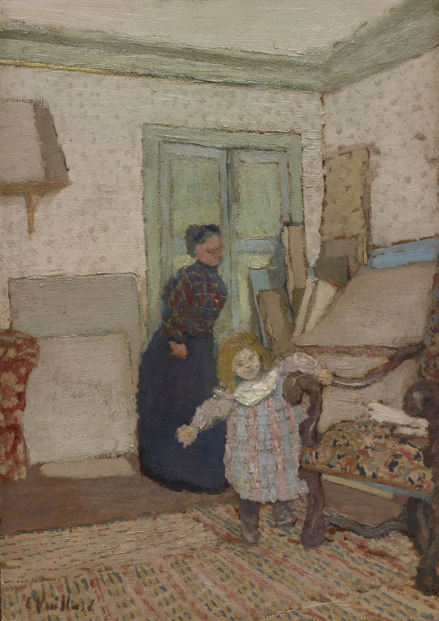 Pierwsze kroki autorstwa Edouard Vuillard