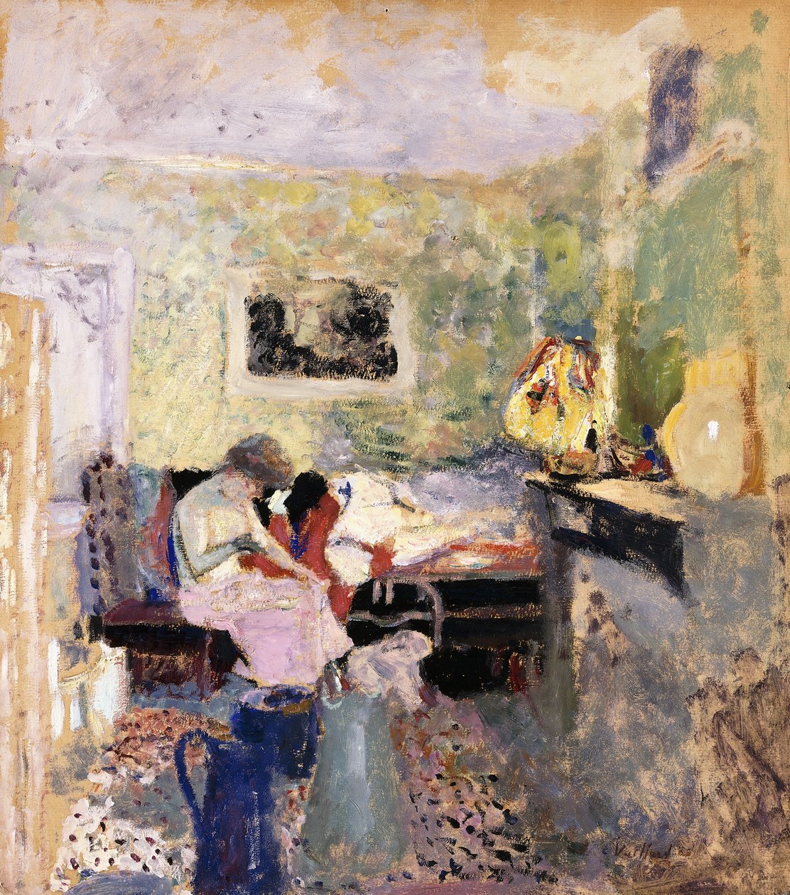 Zielona sypialnia, 1905 autorstwa Edouard Vuillard