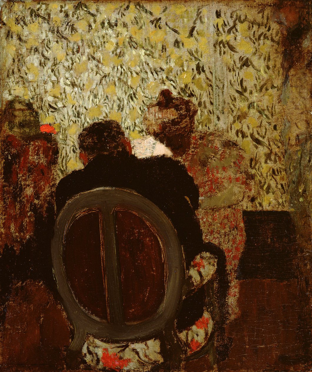Manicure, 1897 (olej na kartonie) autorstwa Edouard Vuillard