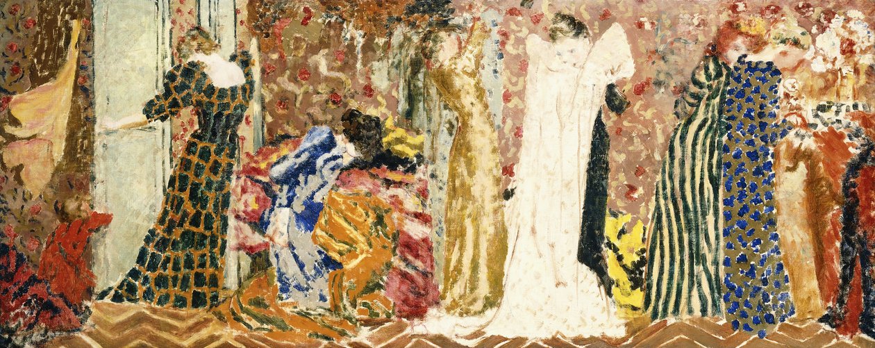 Warsztaty krawieckie I autorstwa Edouard Vuillard
