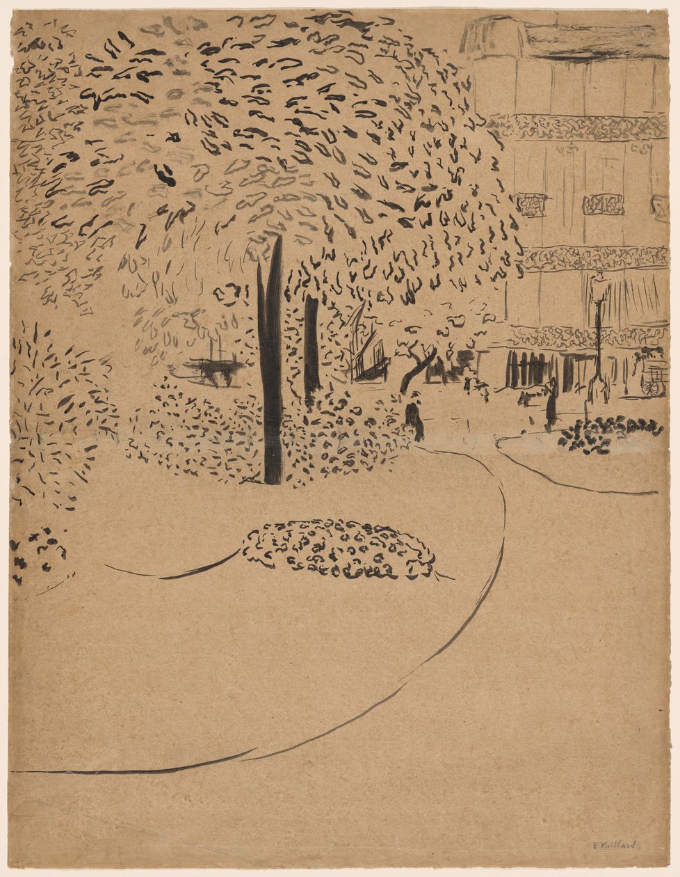 Plac autorstwa Edouard Vuillard