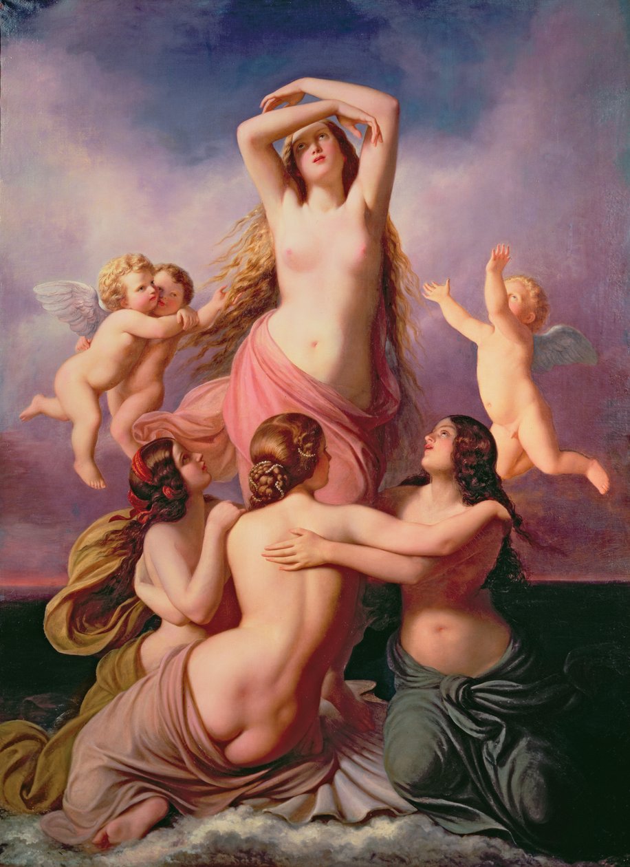 Narodziny Wenus, 1846 autorstwa Eduard Steinbruck