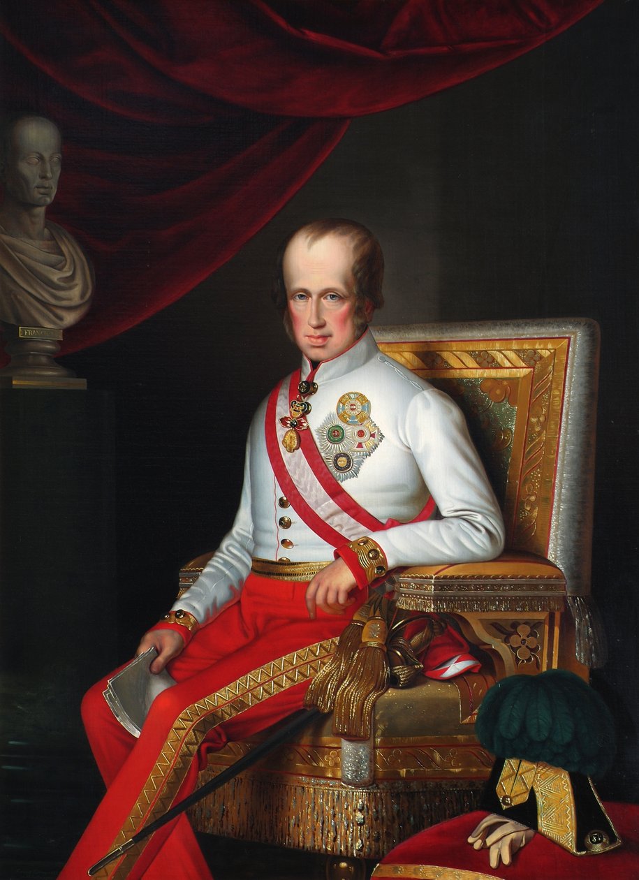 Kajzer Ferdynand I. autorstwa Eduard Edlinger