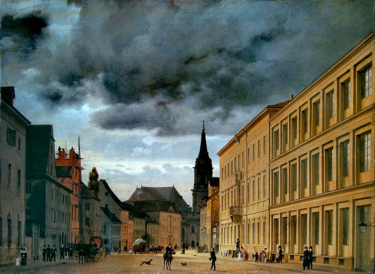 Niemiecki: Klosterstraße Klosterstraße autorstwa Eduard Gaertner