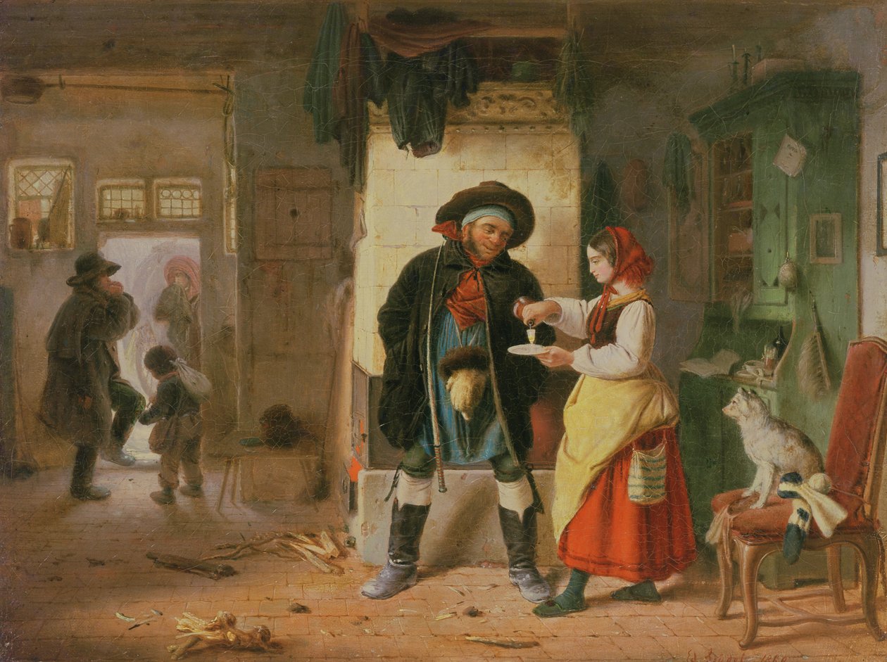 Rozgrzewający się, sir!, XIX wiek autorstwa Eduard Gustav Seydel