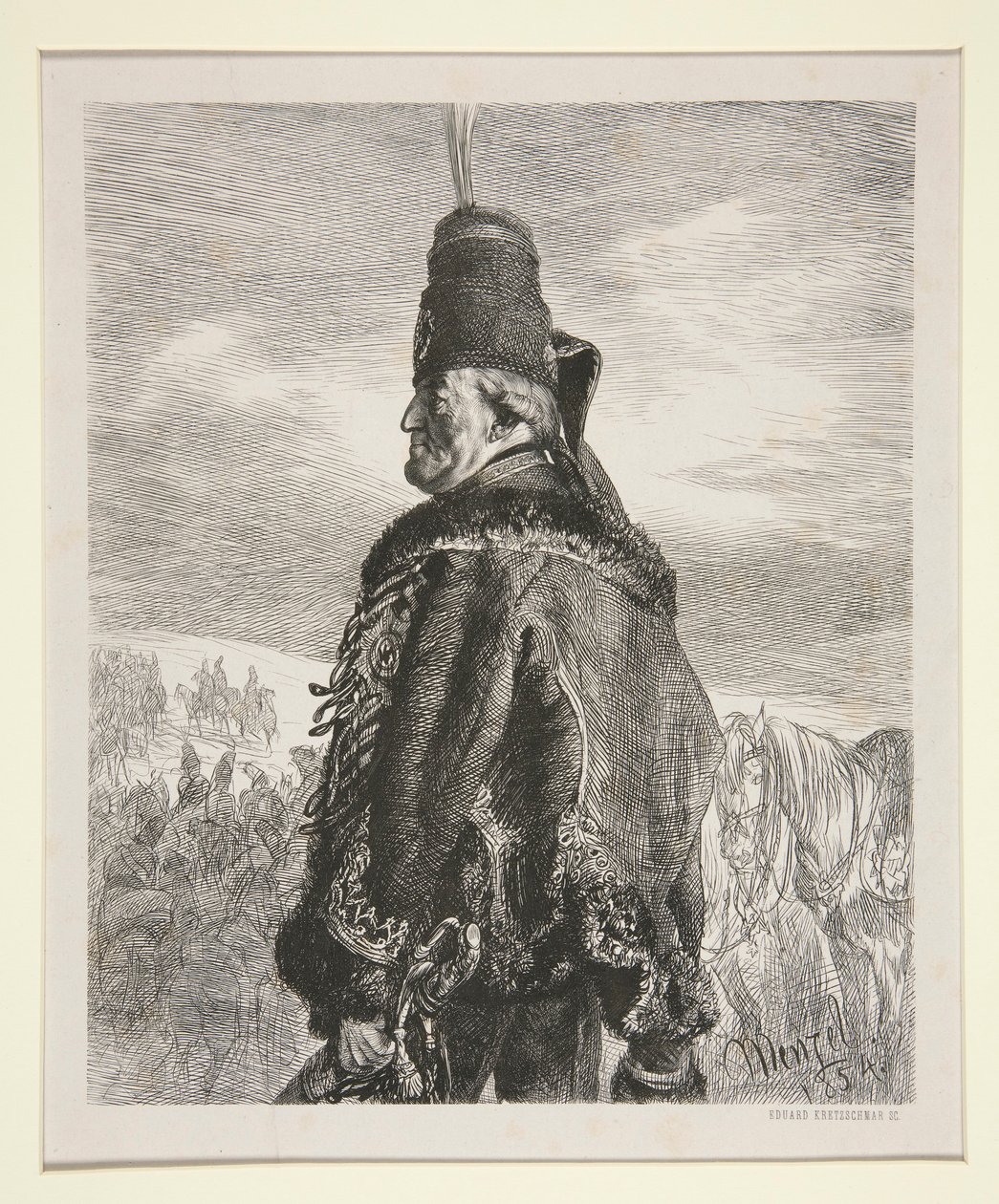 Portret Bellinga autorstwa Eduard Kretzschmar