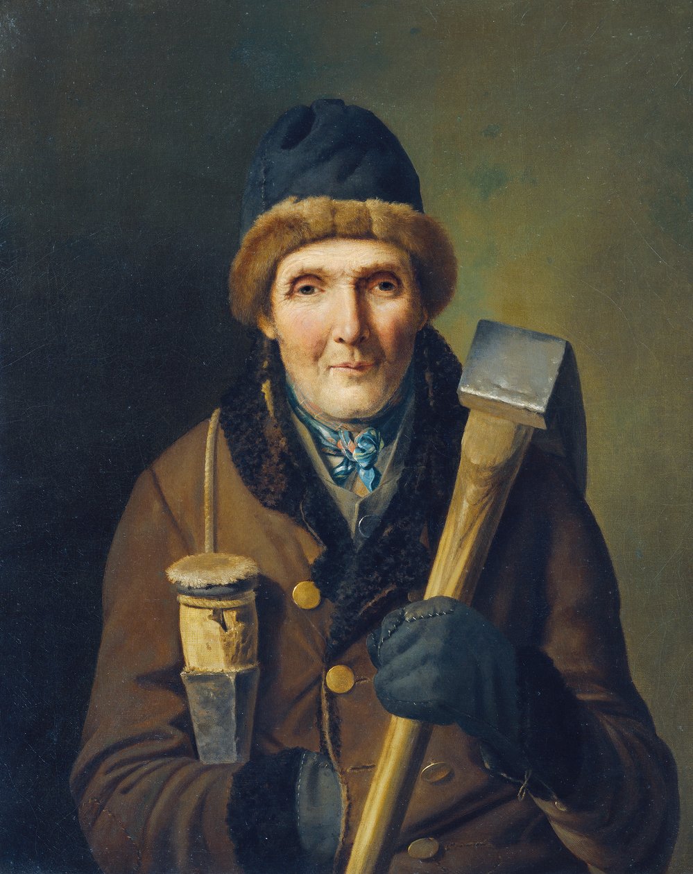 Drwal autorstwa Eduard Ritter