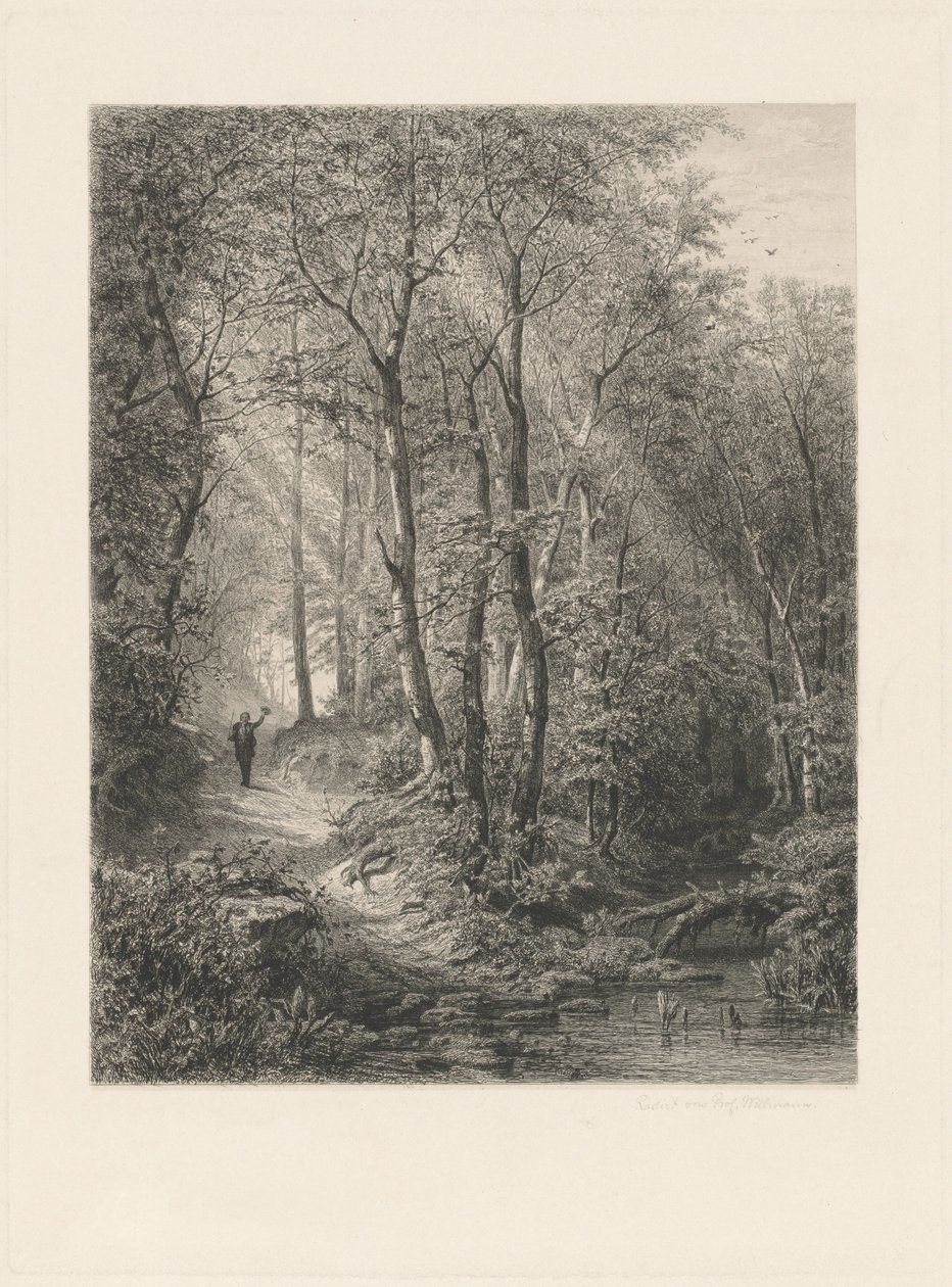Wiosna autorstwa Eduard Willmann, after Julius Mařák