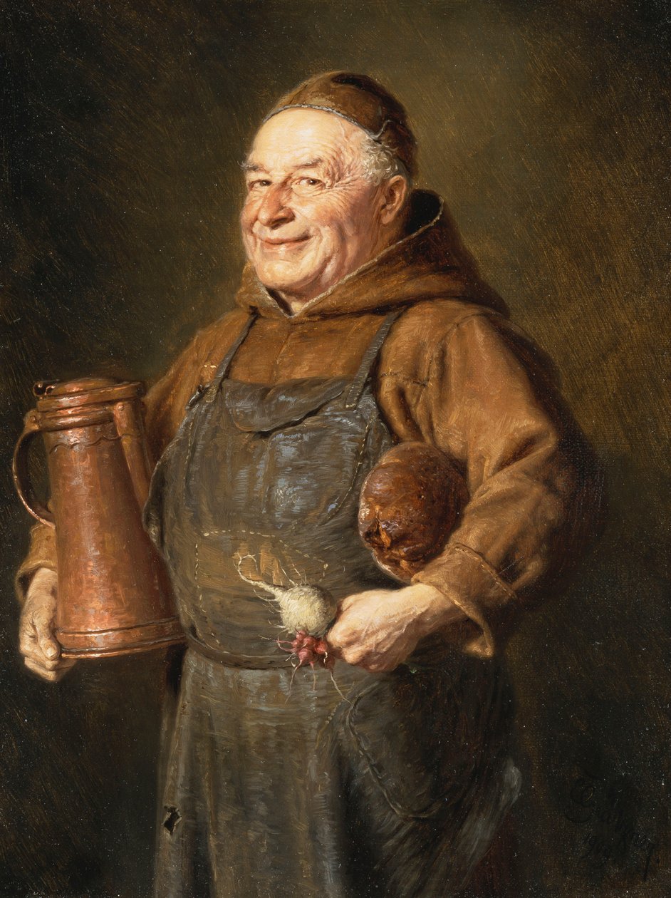 Przed Nieszporami, 1909 autorstwa Eduard von Grutzner