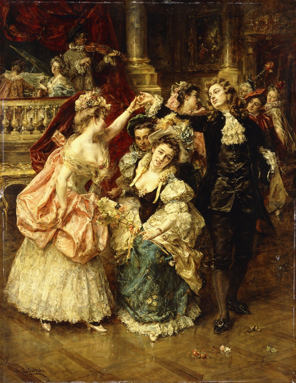 Taniec Farandolski, autorstwa Eduardo Leon Garrido