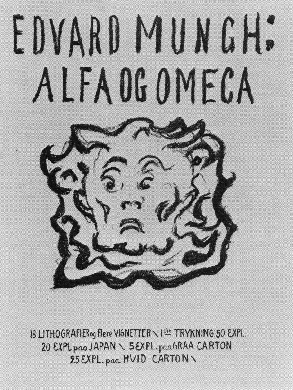 Alfa i Omega autorstwa Edvard Munch