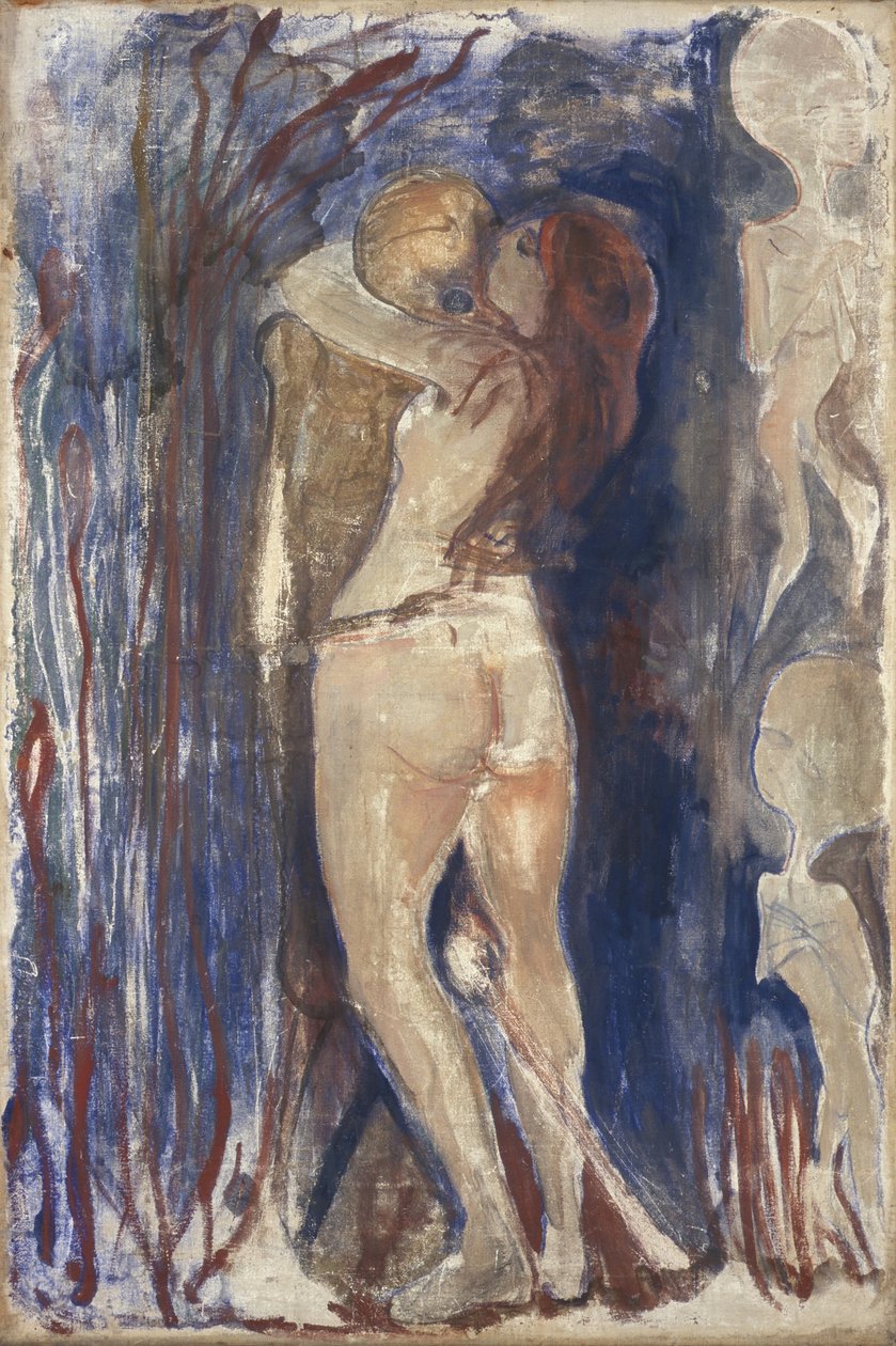 Śmierć i życie autorstwa Edvard Munch