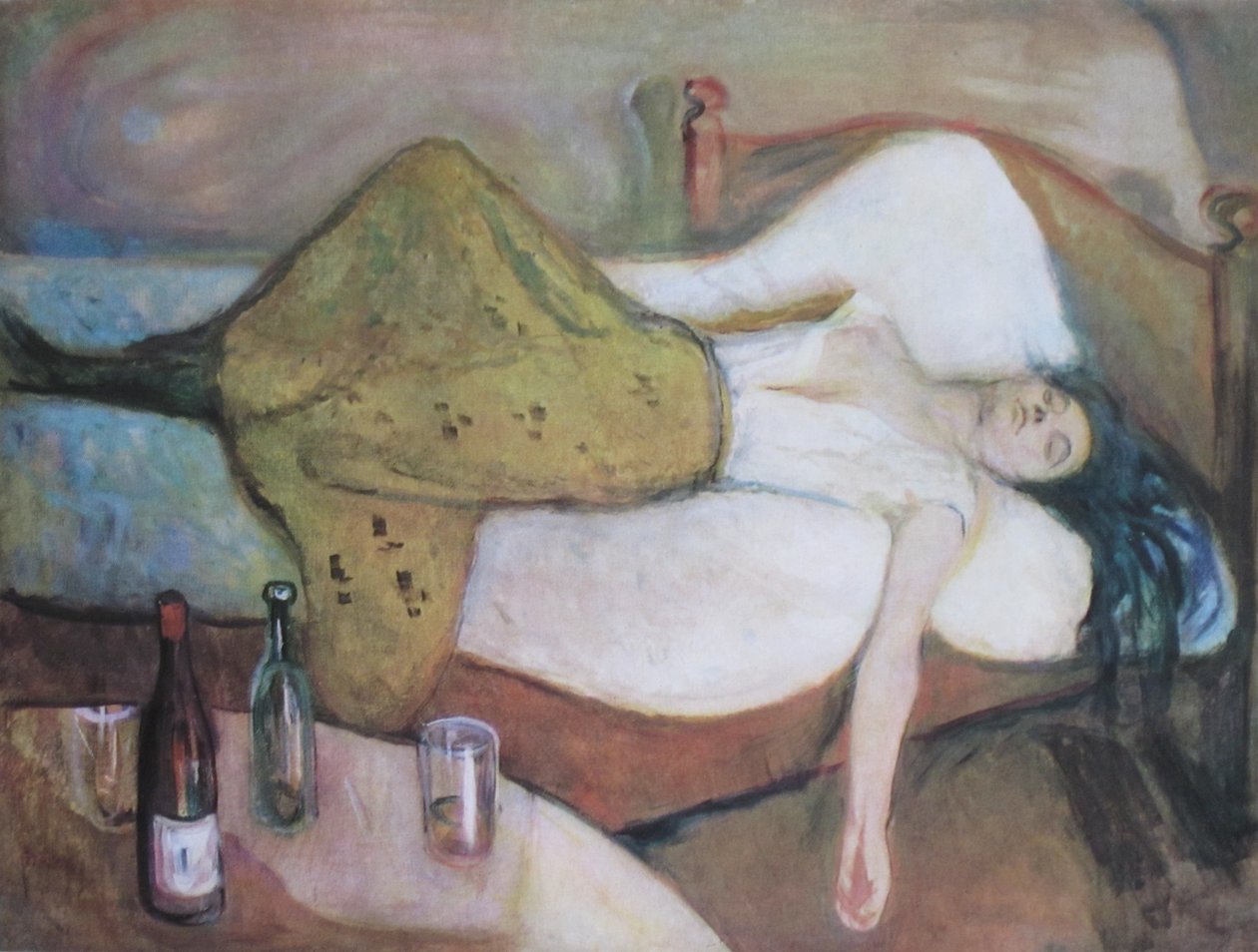 Dzień później autorstwa Edvard Munch
