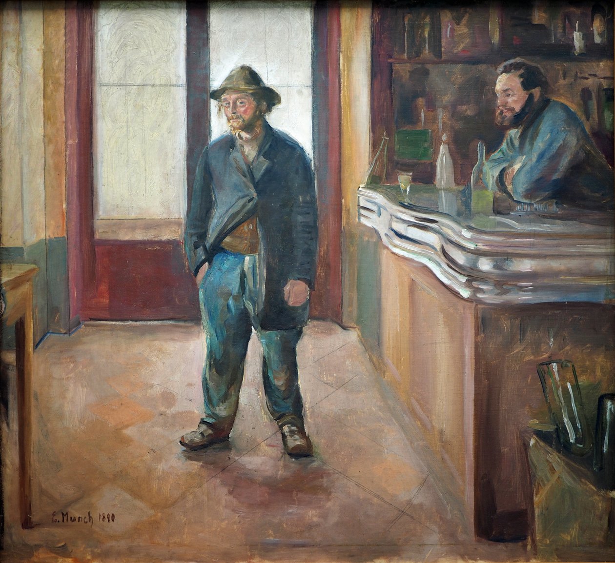 W Tawernie autorstwa Edvard Munch