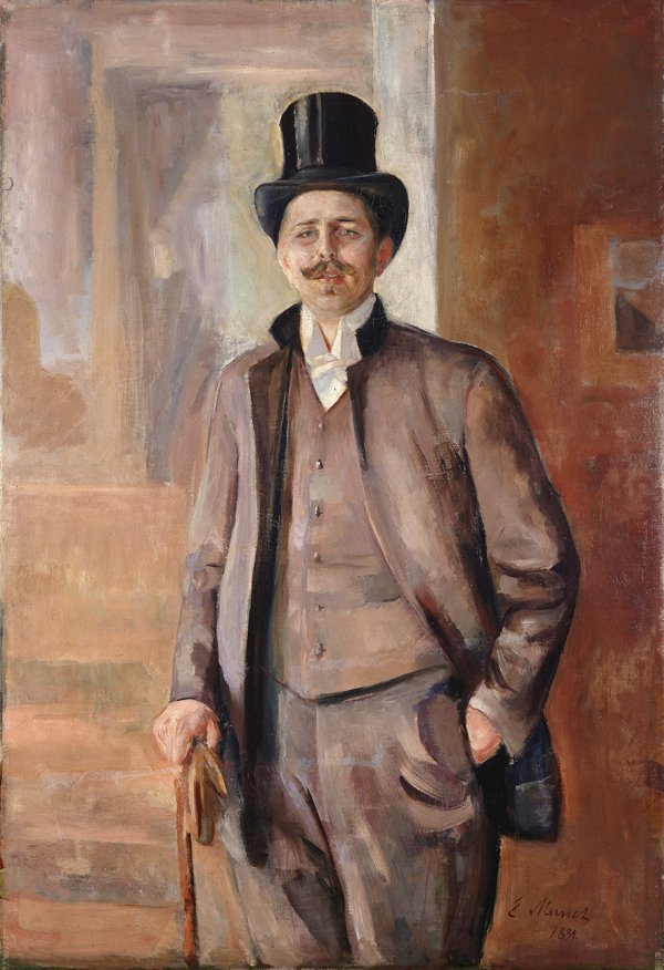 Karl Dørnberger autorstwa Edvard Munch
