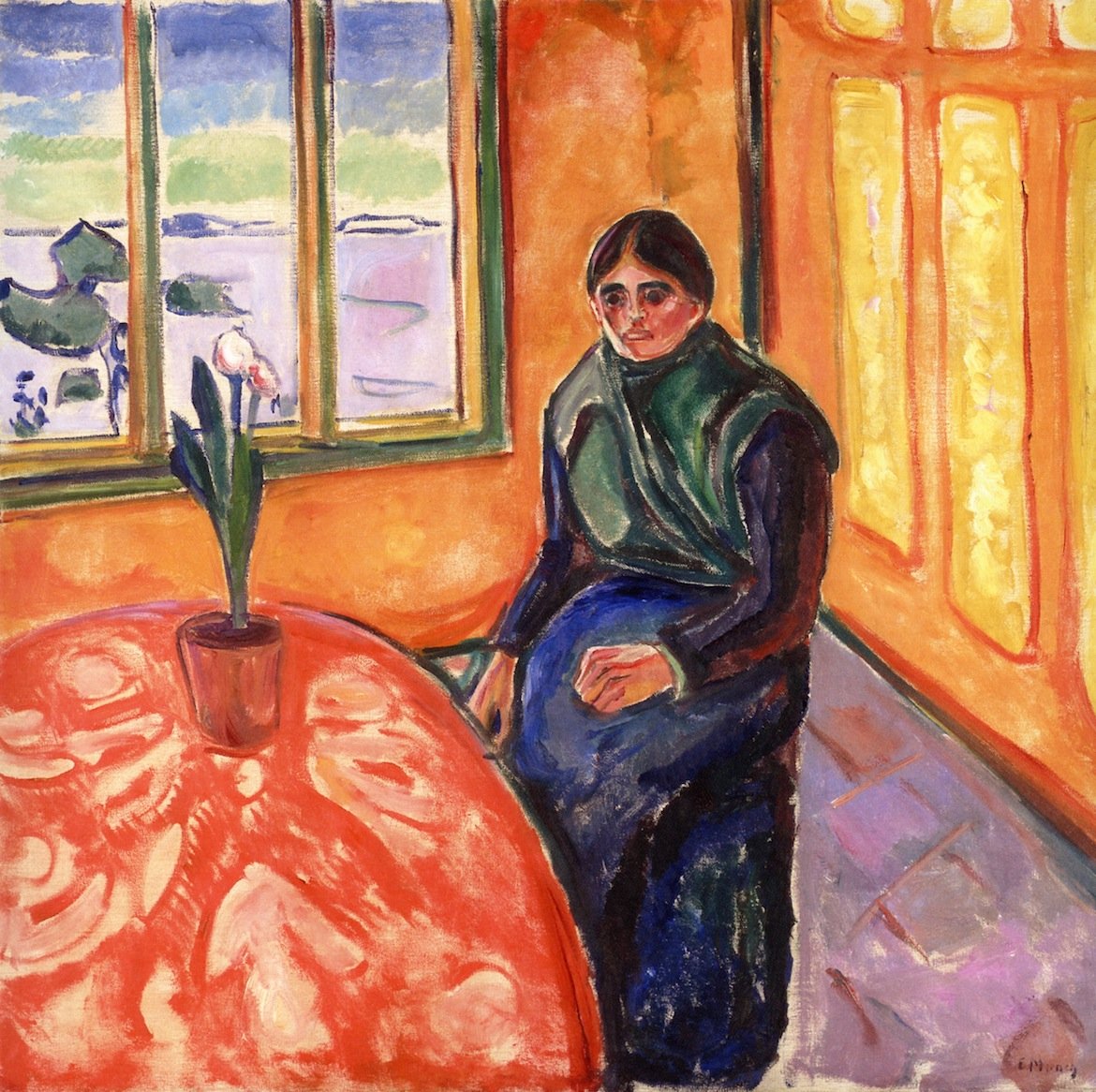 Melancholia autorstwa Edvard Munch