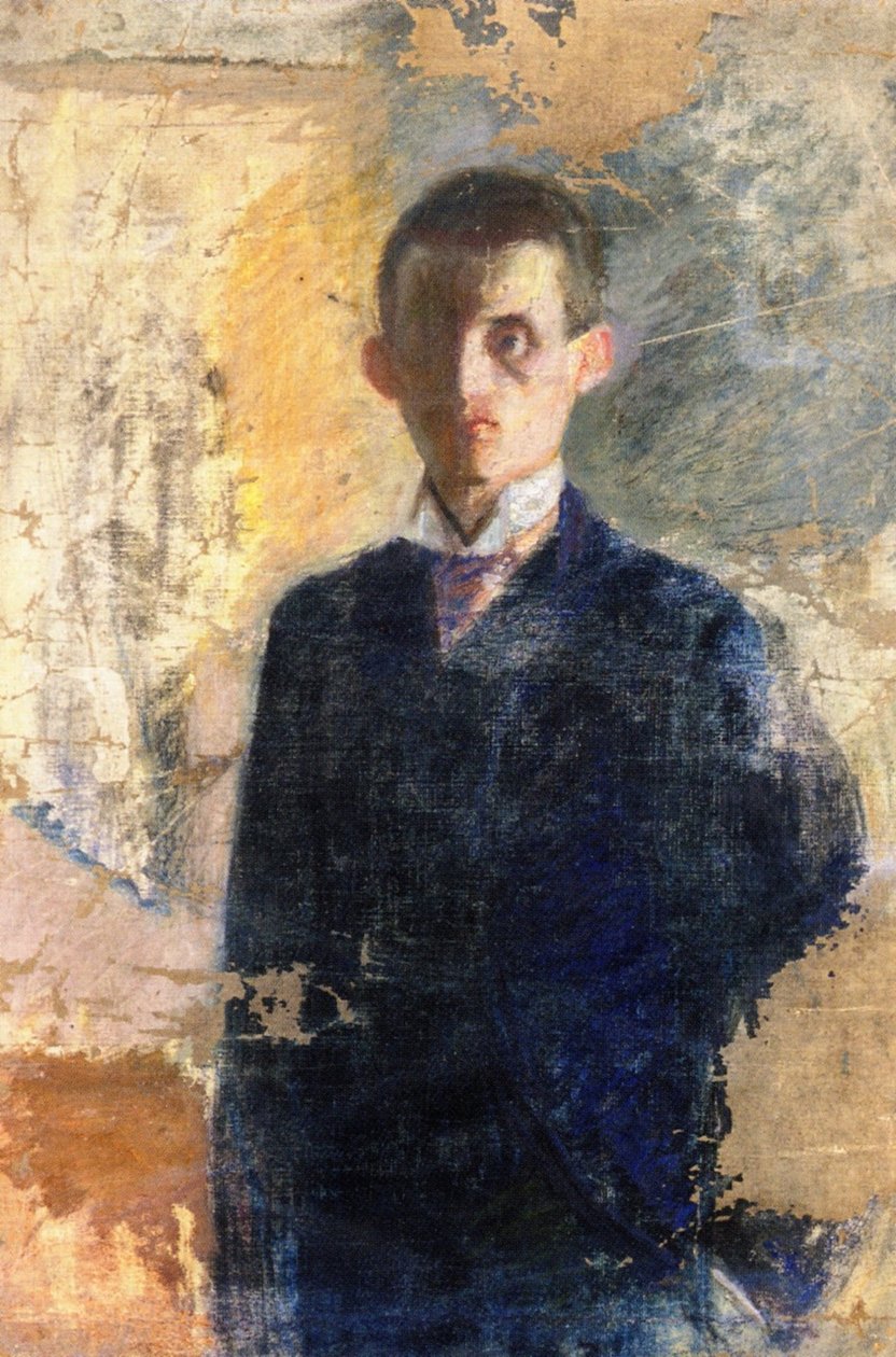 Autoportret autorstwa Edvard Munch