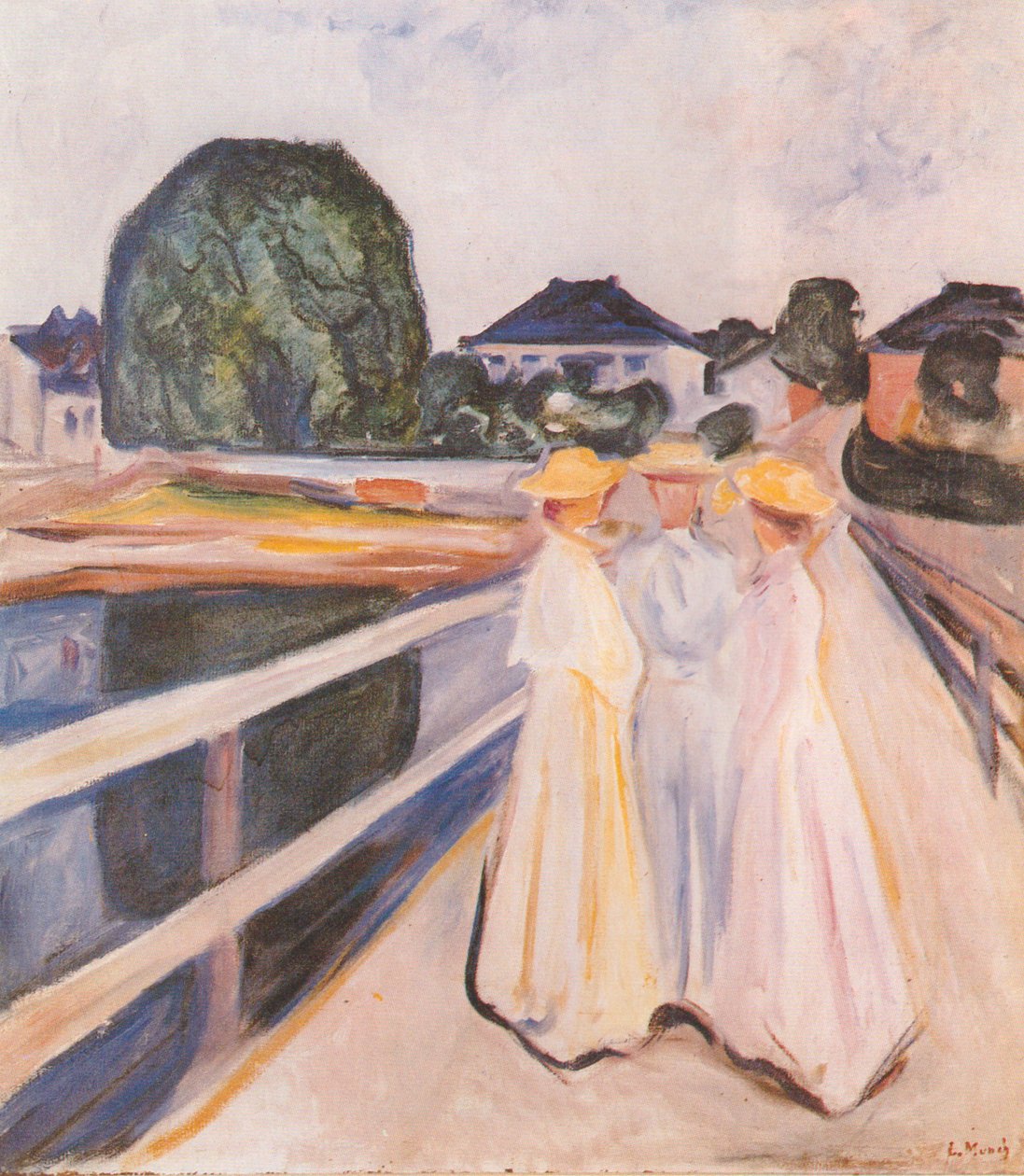 Letnia noc autorstwa Edvard Munch