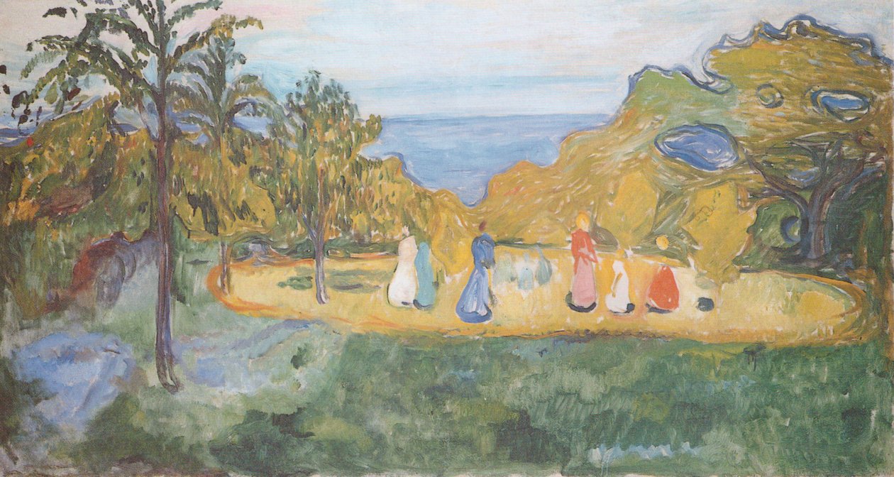 Sunshine autorstwa Edvard Munch